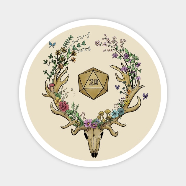 DnD druid symbol Magnet by Avalon